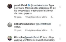 Pezet wyzywa swoich fanów na Instagramie, ponieważ nie podoba im się segregacja