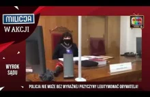 Policja nie może legitymować obywatela bez przyczyny ♂️ JEST WYROK SĄDU❗️