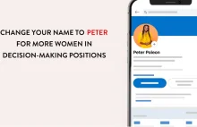 Holenderki na LinkedInie zmieniają imię na Peter, by zwrócić uwagę na...