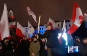 Bulwersujące sceny w centrum Bydgoszczy. Patostreamer groził posłom (Olszański)