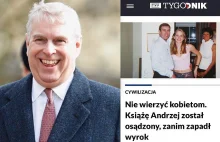TVP BRONI oskarżonego o gwałt księcia Andrzeja: "NIE WIERZYĆ KOBIETOM"