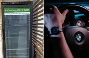 Sopot: Opróżnił lodówkę społeczną! Przyjechał "wypasionym" autem