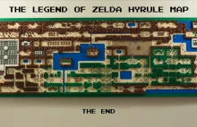 Miłośnik Zeldy odtworzył mapę Hyrule z użyciem 25 tysięcy klocków LEGO