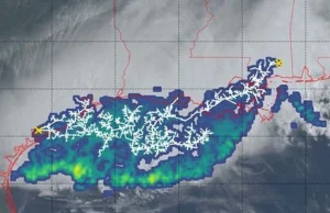 Zarejestrowano rekordowe błyskawice. Najdłuższa miała 768 km