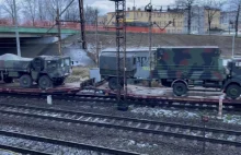 #MinutaLIVE: Kolejny wojskowy transport przejeżdża przez Inowrocław