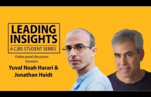 Jonathan Haidt & Yuval Noah Harari: Adapting to Change in an Accelerating World