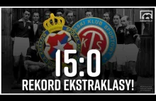 WISŁA KRAKÓW - TKS TORUŃ 15:0. Najwyższe zwycięstwo w historii Ekstraklasy