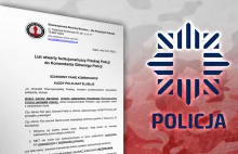 List otwarty funkcjonariuszy Polskiej Policji do Komendanta Głównego Policji