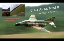 RC F-4 Phantom II - przelot / flight