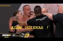 DENIS vs ALAN KWIECIŃSKI OSTRE F2F - ALAN UCIEKŁ