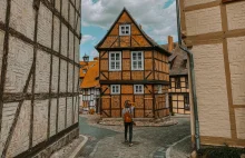 Quedlinburg - miasteczko w "kolorową kratkę".