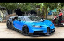 Bugatti Chiron z gliny ( ͡° ͜ʖ ͡°)