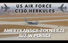 Amerykańscy żołnierze już w PL. W Jasionce wylądował kolejny samolot US AirForce