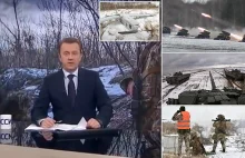 Rosyjskie kanały informacyjne informują, że Ukraina zamierza zaatakować Rosję.