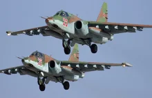 Rosja wysłała na Białoruś samoloty Su-25SM. Dotarły do polskiej granicy