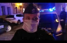 Toruńska policja "walczy" z pandemią.