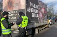 Antyaborcyjna furgonetka zatrzymana w Sopocie. "Nie ma naszej zgody"