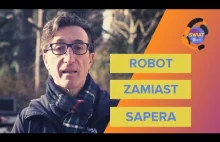 Robot przed saperem