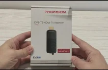 Tuner DVB T2 Thomson THT82 - recenzja tunera wpinanego bezpośrednio do złącza HD