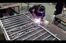 Proces wytwarzania ogrodzenia żelaznego