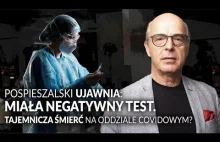 POSPIESZALSKI ujawnia: miała negatywny test. TAJEMNICZA ŚMIER