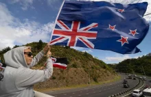 "Konwój wolności" w Nowej Zelandii. Setki aut zablokowały ulice stolicy