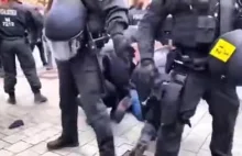 Niemiecka policja kontra wolny człowiek