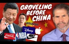 Obłudne korporacje i celebryci kłaniają się Chinom