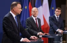 Oświadczenia Prezydentów Polski, Francji i Kanclerza Niemiec