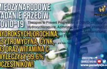 Międzynarodowe Badanie Przeciw COVID-19. Hydroksychlorochina,...