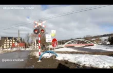 Wypadek na przejeździe kolejowym w Białym Dunajcu
