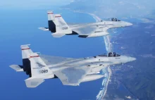Dziś do bazy lotniczej w Łasku przybyły amerykańskie myśliwce F15