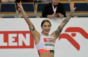 Ewa Swoboda - 7.00 na 60m, nowy rekord Polski!