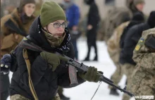 Volunteers and veterans train for war in Ukraine. To protect their country.