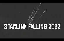 Satelity Starlink spadają na Ziemię