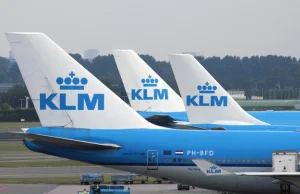 KLM wstrzymuje połączenia na Ukrainę.