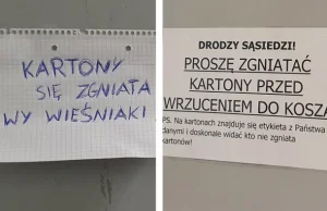 Walka na kartki o porządek w śmietniku