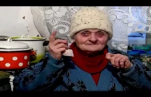 Staruszka żyje w zbombardowanym domu - Wojna na Ukrainie