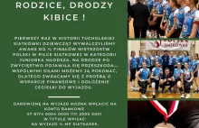 Młode siatkarki wywalczyły awans do Mistrzostw Polski i nie mają za co pojechać.