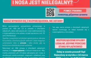 Dlaczego powszechny nakaz zakrywania ust i nosa jest nielegalny?...