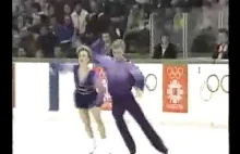 Walentynkowa jazda figurowa na Igrzyskach w 1984