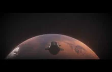 Najnowsza wizualizacja od SpaceX przedstawiajaca plan kolonizacji Marsa