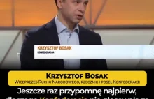 Krzysztof Bosak bez zbędnej poprawności politycznej mówi całą prawdę.