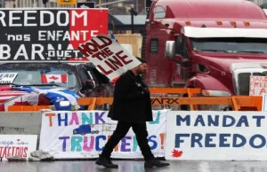 Protest w Ottawie w zdecydowany sposób uderzył w plany „globalistów”...