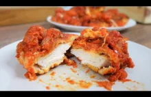 Zapiekany filet z kurczaka w sosie pomidorowym / KarolGotuje
