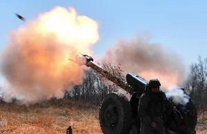 Rosyjskie wojsko właśnie ostrzelało pozycje ukraińskie w Donbasie