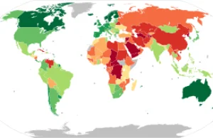 Wskaźnik demokracji na świecie.