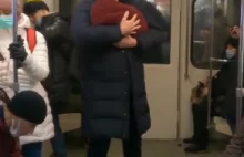 Cwaniak w metrze