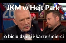 JKM w Hejt Park o biciu dzieci i karze śmierci - odpowiedź Stanowskiego