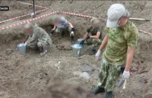 MSZ Rosji prześle Niemcom materiały o masowych grobach w Donbasie.